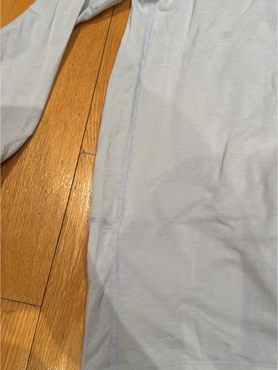 Back In Action Organic Cotton Long-Sleeve Shirt powder blue - Picture 7 of 7